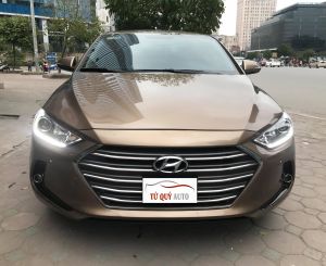 Xe Hyundai Elantra GLS 2.0AT 2017 - Nâu
